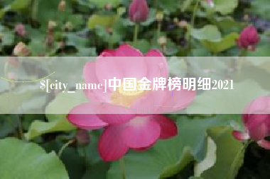 随县中国金牌榜明细2021