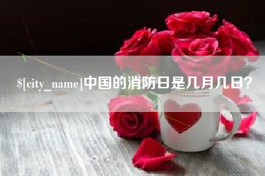 随县中国的消防日是几月几日？