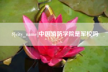 随县中国消防学院是军校吗