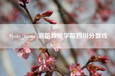随县消防救援学院四川分数线