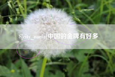 随县中国的金牌有好多
