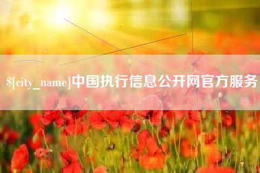 随县中国执行信息公开网官方服务