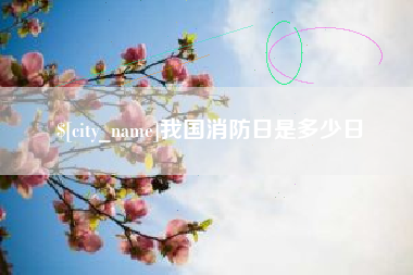随县我国消防日是多少日