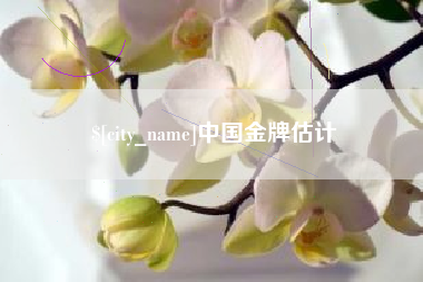 随县中国金牌估计