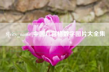 随县中国九宫格数字图片大全集