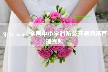 随县全国中小学消防公开课网络直播视频