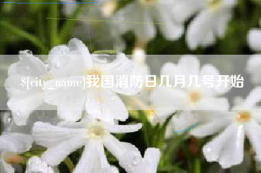 随县我国消防日几月几号开始