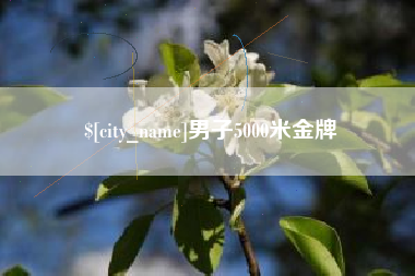 随县男子5000米金牌