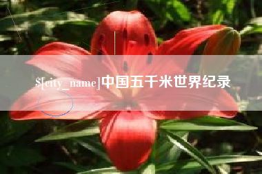 随县中国五千米世界纪录