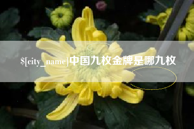 随县中国九枚金牌是哪九枚