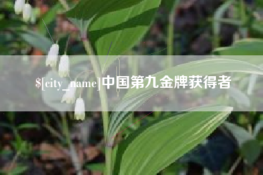 随县中国第九金牌获得者