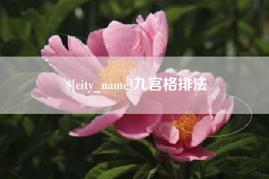 随县九宫格排法
