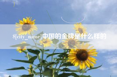 随县中国的金牌是什么样的