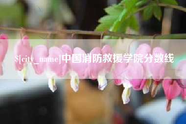 随县中国消防救援学院分数线