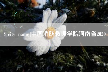 随县中国消防救援学院河南省2020